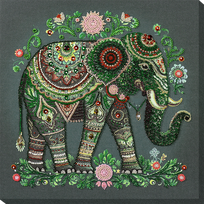 Abris Art karoliukų siuvinėjimo rinkinys „Majestic Wisdom“, 30x30