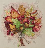Siuvinėjimo kryželiu rinkinys „Rudens akimirka“ 31x32,5 cm AAH-185