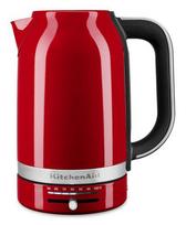 KitchenAid  5KEK1701EER electric kettle, 1.7 L, 2400 W, Black, Red, Stainless steel