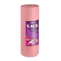 Beautyfor higieninisrulonas SMS (flizelinas) rožinė 80cm x 150m 75 lakštai/rulonas