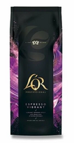 L'Or profesional Espresso Vibrant kavos pupelės, 1kg