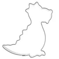 Sausainių formelė 6,5 × 5,5 × 1,5 cm