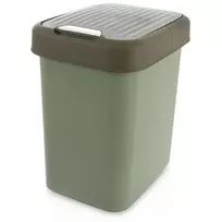 Šiukšliadėžė plastikinė žalia 12 l