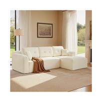 Kampinė modulinė sofa 244 cm