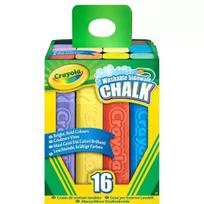 Crayola: 16 vnt. kreidos rinkinys asfaltui