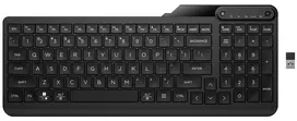 HP 475 Wireless Silent Keyboard - Dual-Mode, Spill-resistant, Sanitizable, Programmable - Black - US ENG