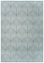 Hanse Home Pangli žalias dvipusis vidaus ir lauko plokščio pynimo kilimas 80 x 150 cm