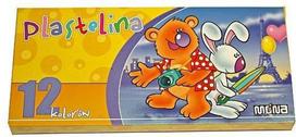 Minkštas vaško plastilinas 12 ryškių spalvų, nelimpantis, kūrybinis žaidimas vaikams nuo 3 metų