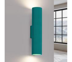 Brilagi - LED sieninis šviestuvas CRESTO 2xGU10/10W/230V 30 cm turkio spalvos
