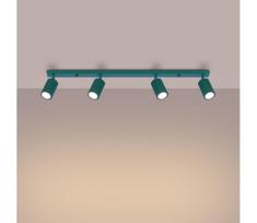 Brilagi - LED taškinis šviestuvas CRESTO 4xGU10/10W/230V turkio spalvos