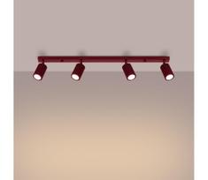 BRILAGI - LED taškinis šviestuvas CRESTO 4xGU10/10W/230V bordo