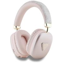 Guess 4G Triangle Logo – Wireless Over-Ear Headphones Bluetooth V5.3 pink