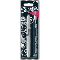 Sharpie Metallic Marker Permanent F 1.4mm Silber 1er Blister