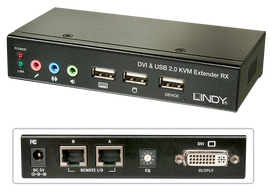 LINDY Cat.5 KVM Extender Classic - KVM-/USB-Extender - USB - bis zu 50 m