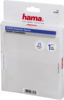 Hama - CD-/DVD-Hülle - durchsichtig (Packung mit 25) (00033808)