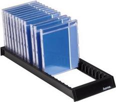 Hama CD Flipper for 22 CD - Medienablage - Kunststoff - Schwarz - 22 x CD