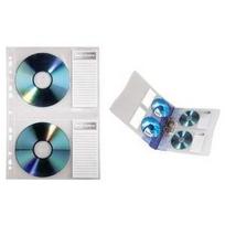 Hama - CD/DVD-Hülle - Kapazität: 2 CD/DVD - durchsichtig (Packung mit 10) (78352)