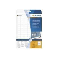 HERMA Special - Self-adhesive removable matte paper labels - weiß - 25,4 x 16,9 mm - 2800 Etikett(en) (25 Bogen x 112) (4211)