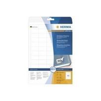 HERMA Special - Self-adhesive removable matte paper labels - weiß - 38,1 x 21,2 mm - 1625 Etikett(en) (25 Bogen x 65) (4212)