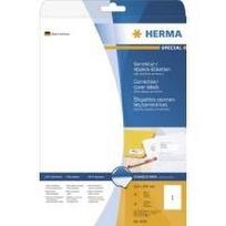 HERMA Special - Permanent self-adhesive matte opaque correction/covering paper labels - weiß - A4 (210 x 297 mm) - 25 Etikett(en) (4230)