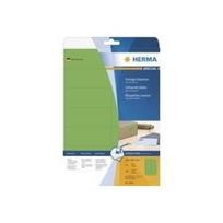 HERMA Special - Permanent self-adhesive matte paper labels - grün - 105 x 42,3 mm - 280 Etikett(en) (20 Bogen x 14) (5061)