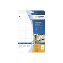 HERMA Special - Extra strength self-adhesive matte paper labels - weiß - 45,7 x 21,2 mm - 1200 Etikett(en) (25 Bogen x 48) (10902)