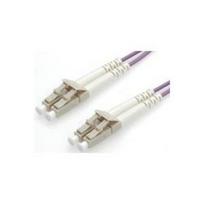 equip - Patch-Kabel - LC Multi-Mode (M) zu LC Multi-Mode (M) - 2,0m - Glasfaser - Duplex - 50/125 Mikrometer - OM4 - halogenfrei - violett (255512)