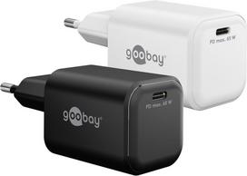 Goobay USB-C™ PD GaN Schnellladegerät Nano (65 W) schwarz (79155)