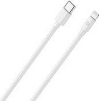 Lade/Datenkabel Type-C auf lightning 2m weiß MFI (385242)