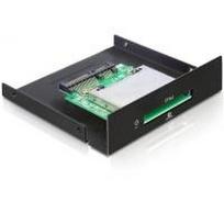 DeLOCK SATA 3,5 Card Reader > CFast - Kartenleser - 8,9 cm (3.5 ) (CFast Card Typ I, CFast Card Typ II) - Serial ATA (91680)