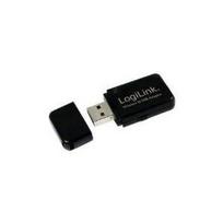 LogiLink Wireless LAN USB 2.0 Micro-Adapter, 300MBit/Sek. kompatibel zu IEE 802.11b/g/n Verschlüsselung: WEP 64/128 (WL0086)