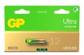 GP Batteries Ultra Alkaline GP24AU - Einwegbatterie - AAA - Alkali - 1,5 V - 12 Stück(e) - Cd (cadmium) - Hg (Quecksilber) (151447)