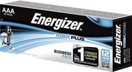 Energizer Max Plus AAA - Einwegbatterie - AAA - Alkali - 1,5 V - 20 Stück(e) - Cd (cadmium) - Hg (Quecksilber) (E301322900)