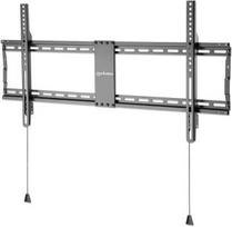 MANHATTAN Ultraflache TV-Wandhalterung, starr Für Bildschirme von 109,20cm (43) bis 254,00cm (100) und bis zu 70 kg, extraflache Bauform, zusammenklappbar für besonders kompakte und versandfreundliche Verpackung, schwarz (461948)