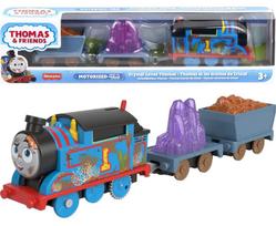 Thomas & Friends motorizuotas traukinukas Tomas su vagonu „Crystal Caves”, HFX97