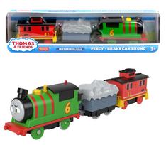 Thomas & Friends motorizuotas traukinukas Persis su vagonu, HFX97