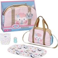 Zapf Creation BABY born® Changing Bag Flowers, Doll Accessories 837894