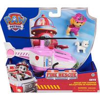 Spin Master Spin Master Paw Patrol Fire Rescue - Skye's Rescue Helicopter, Toy Vehicle with Skye Dog Figure and Cat Figure 6072661
