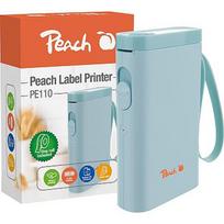 Peach PE110, label printer blue, direct thermal printing PE110-bl