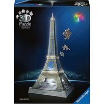 Ravensburger 3D Puzzle Iconics: Eiffel Tower - with light 216 pieces 12008024
