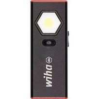 Wiha hand lamp 1,200 lm, flashlight black/red 45699
