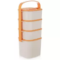 Maisto indų rinkinys oranžinis