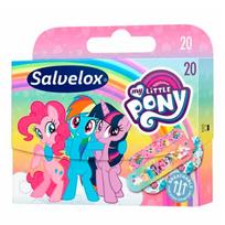 Salvelox ADH My Little Pony Dressing 6 x 2 cm vaikški pleistriukai, 20 vnt.