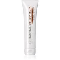 Sebastian Professional Cellophanes blizgesį atkurianti kaukė dažytiems plaukams atspalvis Choco Brown 300 ml