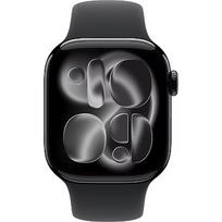 Apple Watch Series 11, GPS, Aluminium, Black Sport Band (M/L) - 42mm MEQU4ZR/A