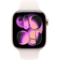 Apple  Watch Series 11, GPS, Rose Gold Aluminium, Light Blush Sport Band (M/L) - 46mm MEV74ZR/A