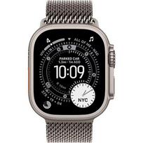 Apple Watch Ultra 3, GPS + Cellular, Titanium, Milanese Loop (M) - 49mm  MEWY4QF/A