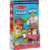 Spin Master Spin Master Melissa & Doug - Sticker WOW! Sticker Stamp Set 2-Pack Animals, Crafts 6074652