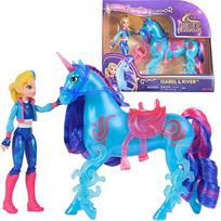 Spin Master Spin Master Unicorn Academy - Isabel and Unicorn River, toy figure with real mane and tail and brush 6072676