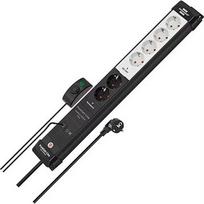 Brennenstuhl Premium-Line Comfort Switch Plus 6-way power strip, 2x permanent black/light grey, 3 meter cable, with hand/foot switch 1951560103